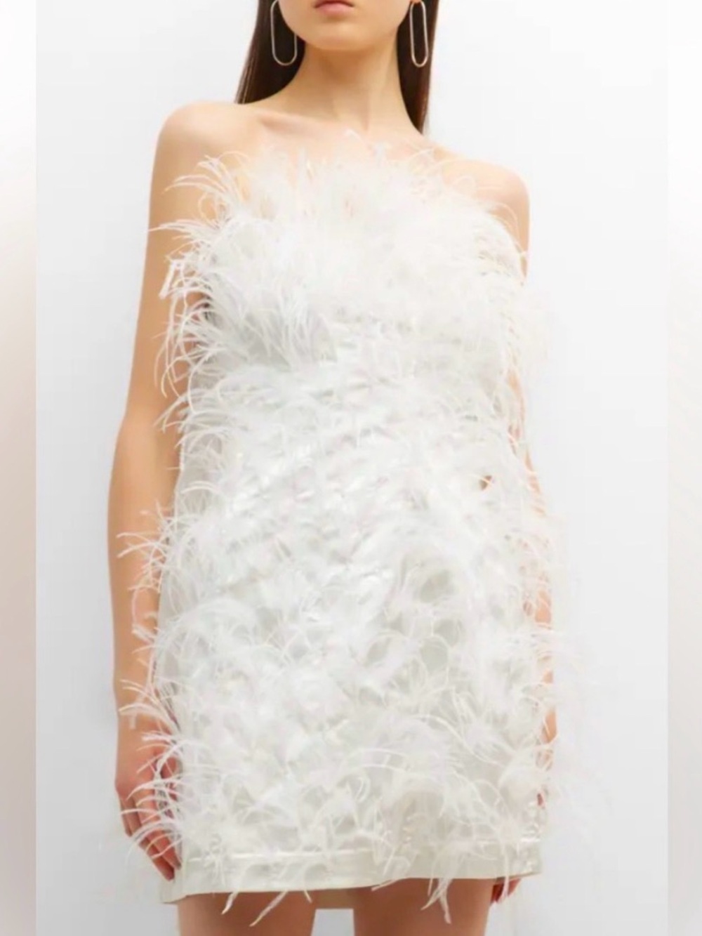 CULT GAIA FEATHER DRESS